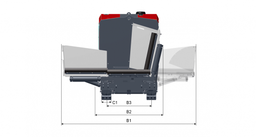 俯视图 Dynapac F1200C