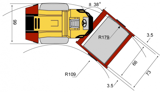 Blueprint top view CA152D