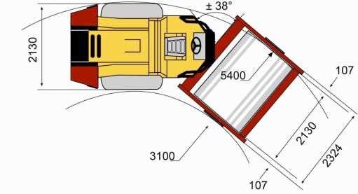 Blueprint Ansicht oben CA262PD