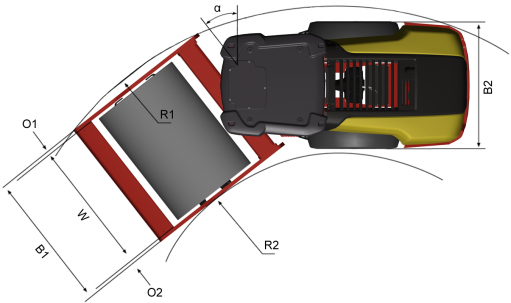 Blueprint top view CA3500D