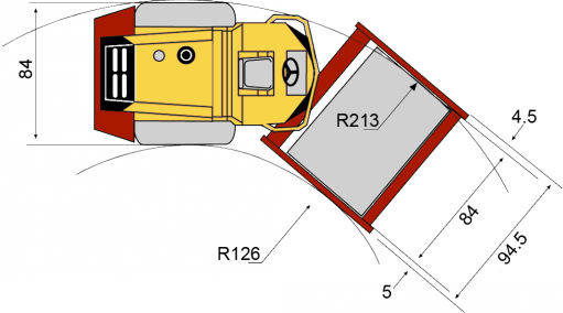 Blueprint top view CA512D