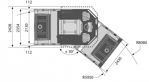 Vue de dessus Dynapac CC7200