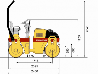 Blueprint side view CC102C
