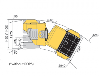 Blueprint top view CC142C