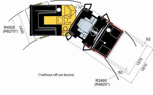 Blueprint top view CC222HF