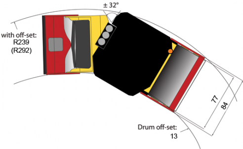 Blueprint top view CC524HF