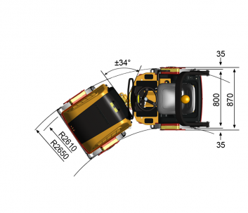 Blueprint top view CC800