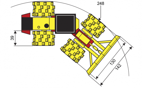 Blueprint top view CT300