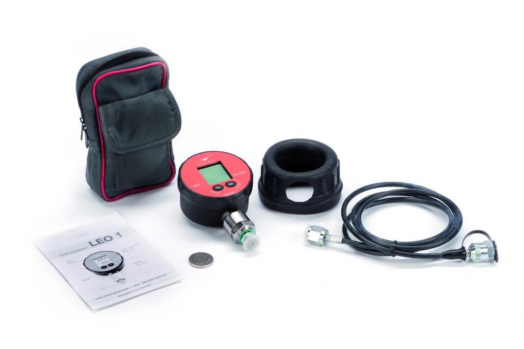 Digital pressure gauge kit