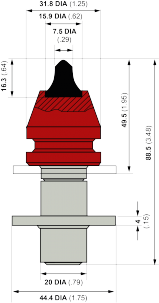 Blueprint Seitenansicht Dynapac AA35
