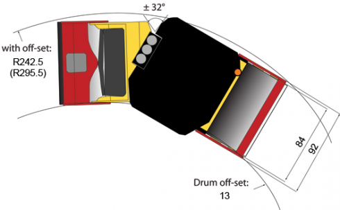 Blueprint top view CC624HF