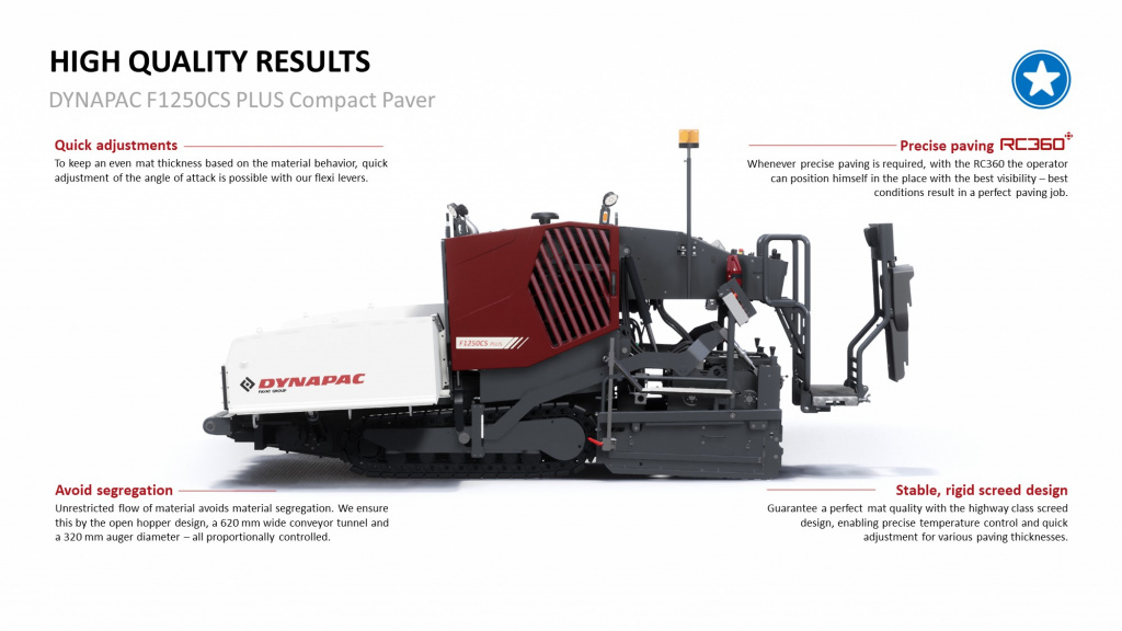 Dynapac F1250CS PLUS