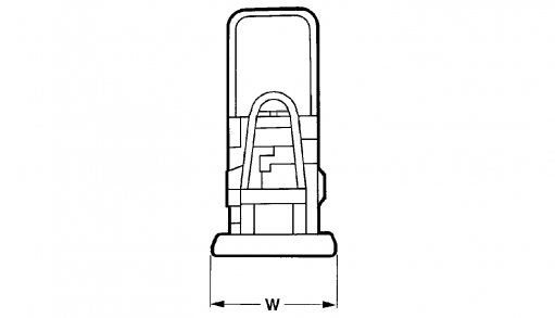 Blueprint top view Dynapac DFP10D