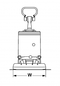 Blueprint top view Dynapac DRP40DX