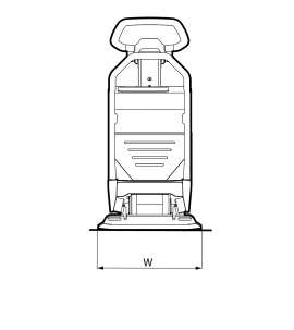 Blueprint top view Dynapac DRQ30