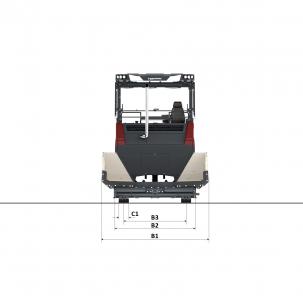 Blueprint top view Dynapac XD25 70C