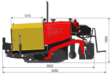 Blueprint side view F5CS