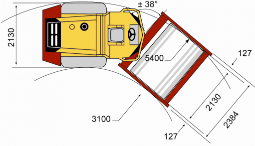 Blueprint top view CA280
