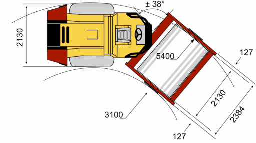 Blueprint top view CA302D