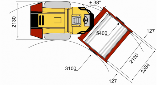 Blueprint top view CA362PD