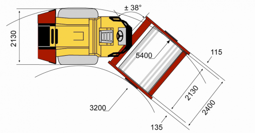 Blueprint top view CA602D