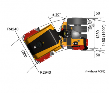 Blueprint top view CC1300C