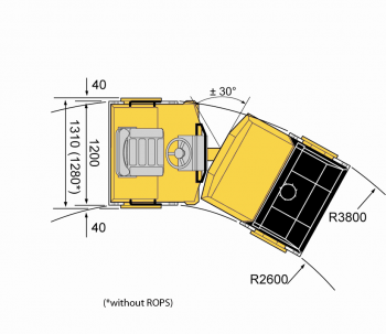 Blueprint top view CC122