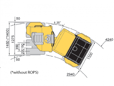 Blueprint top view CC142C