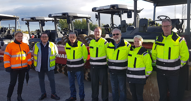 EBOMAF is visiting Sweden to inspect its latest purchase / test