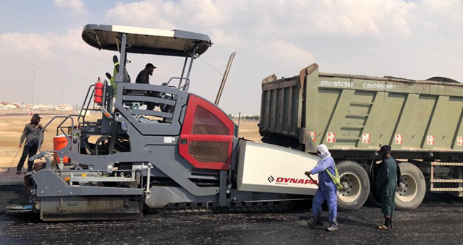 Paving with a view