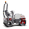 Single drum vibratory rollers