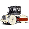 Single drum vibratory rollers